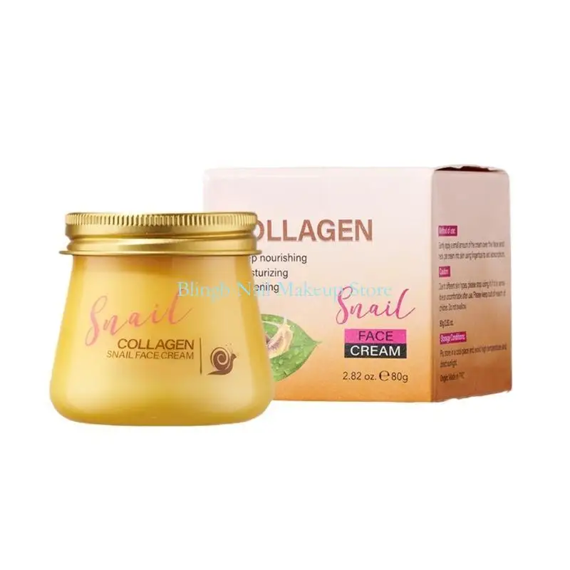 28TA Gelatin Snail Face Cream, Anti Corrugation and Regenerating Cream, Snail GelatinFace Cream, Moisturizing Repair Firming