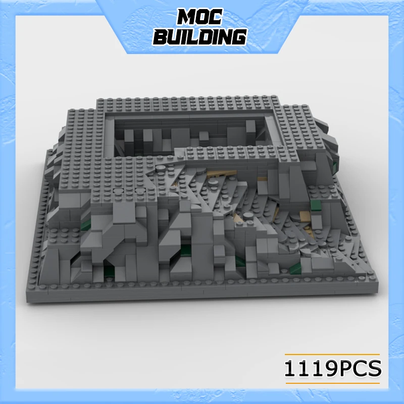 Star Movie Scene Of Film MOC Building Block Collector 3D Base Model Technology Bricks DIY Assembled Toys Holiday Gifts