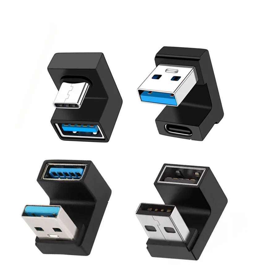 

USB 3.0 типа A — USB C «папа-мама», удлинитель, адаптер передачи данных, U-образная форма, угловая быстрая скорость для ноутбука, концентратор U-диск
