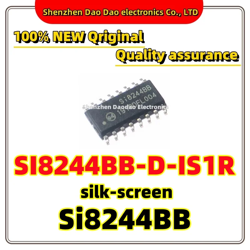 

SI8244BB-D-IS1R Si8244BB SOP-16 Class D audio driver chip IC New original