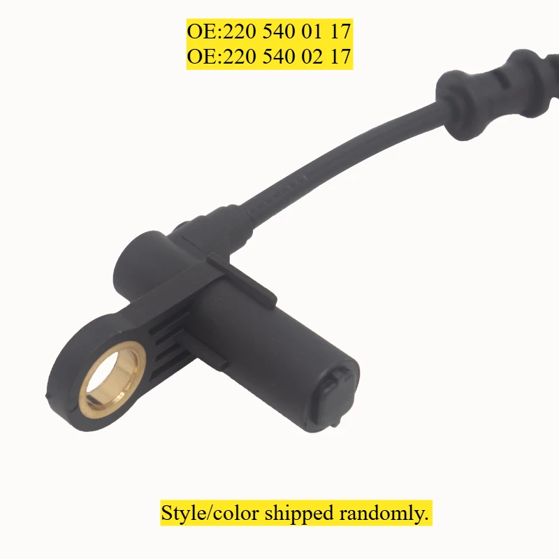Front Left Right ABS Speed Sensor for Mercedes-Benz W220 CL55 AMG S430 CL500 CL600 S350 S500 S55 AMG, 2205400117, 2205400217