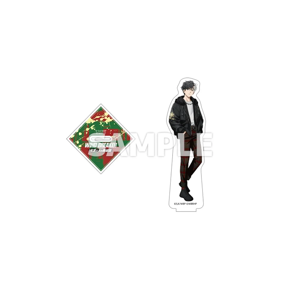 WIND BREAKER The Eminence in Shadow 15CM Double Sided Acrylic Stand Keychain 2026 New Anime Stand Sakura Desk Decor Fanns Gift