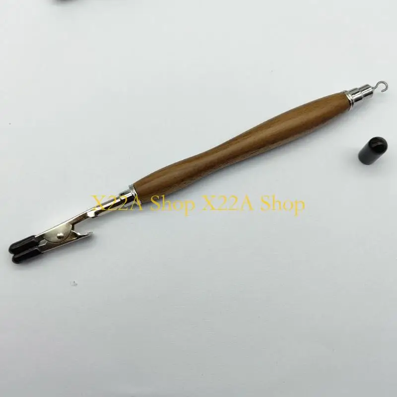Unique Handcrafted Wooden Bracelet Helper Compact Wooden Jewelry Wear Tool for Independent Bracelet and Jewelry Fastening