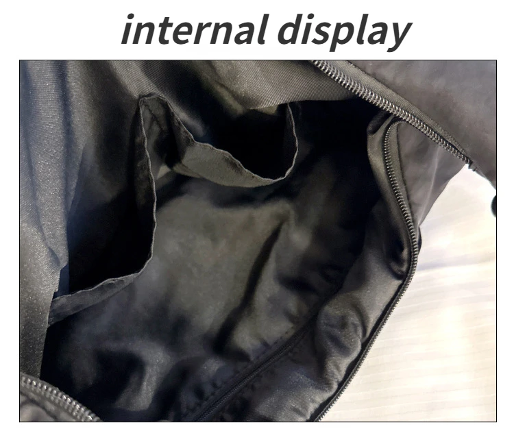 Waterproof Nylon  Yoga Bag Short Trip Lightweight Resistant Large Shoulder Crossbody Bags for Women