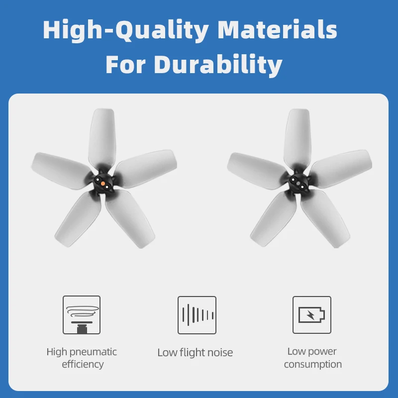 الدعائم المروحة ل DJI Avata الطائرة بدون طيار شفرة الدعائم استبدال خفيفة الوزن المشجعين الجناح مراوح ل DJI Avata ملحقات طائرة بدون طيار