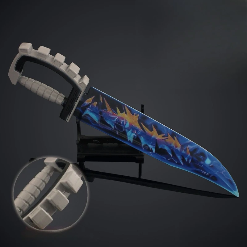 Call of Duty-cuchillos de bolsillo de asalto para dibujar energía, accesorios de periféricos de juego, modelos de cuchillos a cuerpo, adornos artesanales de Metal, regalos, juguetes para niños