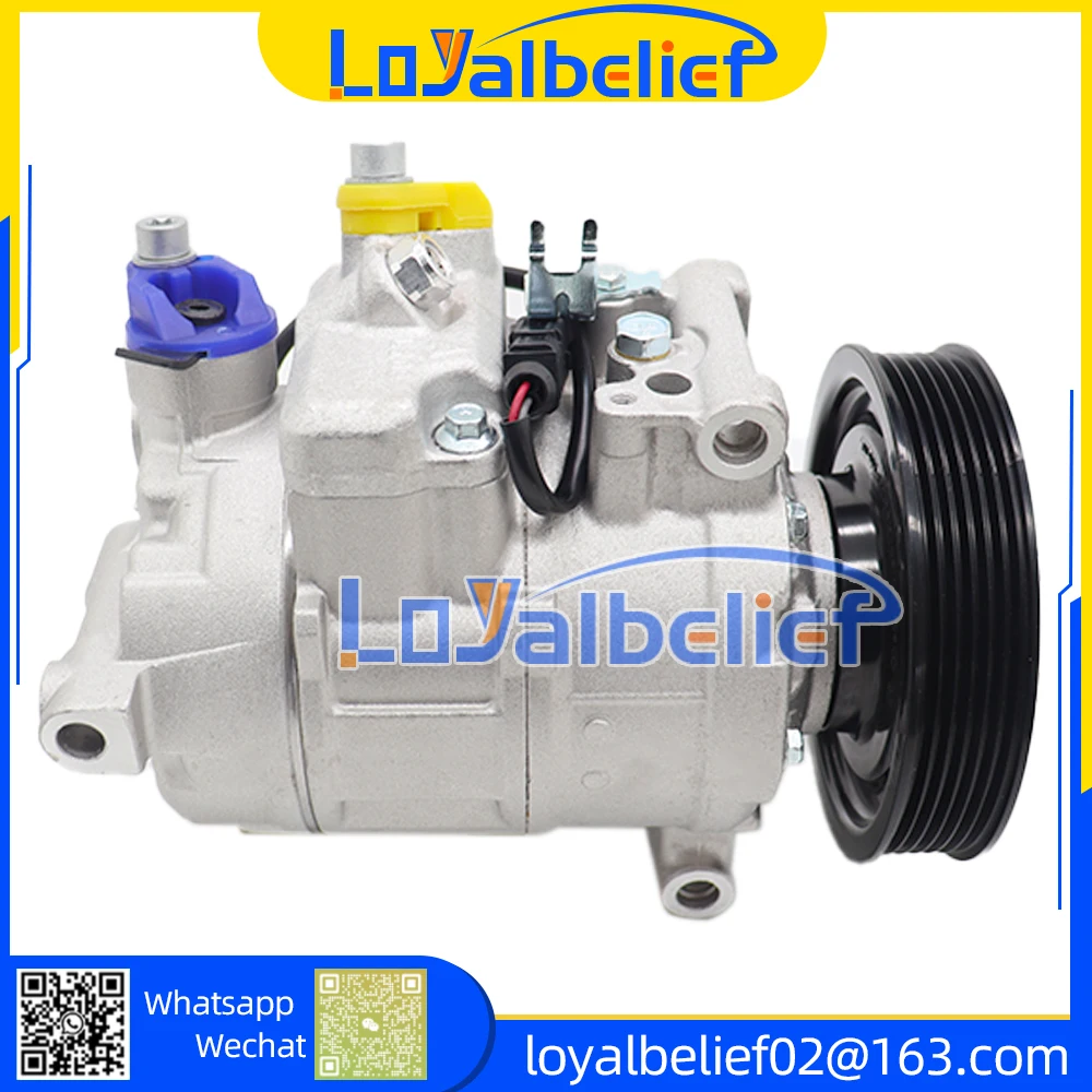 6SEU14C AC Air Conditioning Compressor For Audi A6 C6 A7 Q5 S4 S5 8K0260805D 8K0260805G 4F0260805AB ac compressor