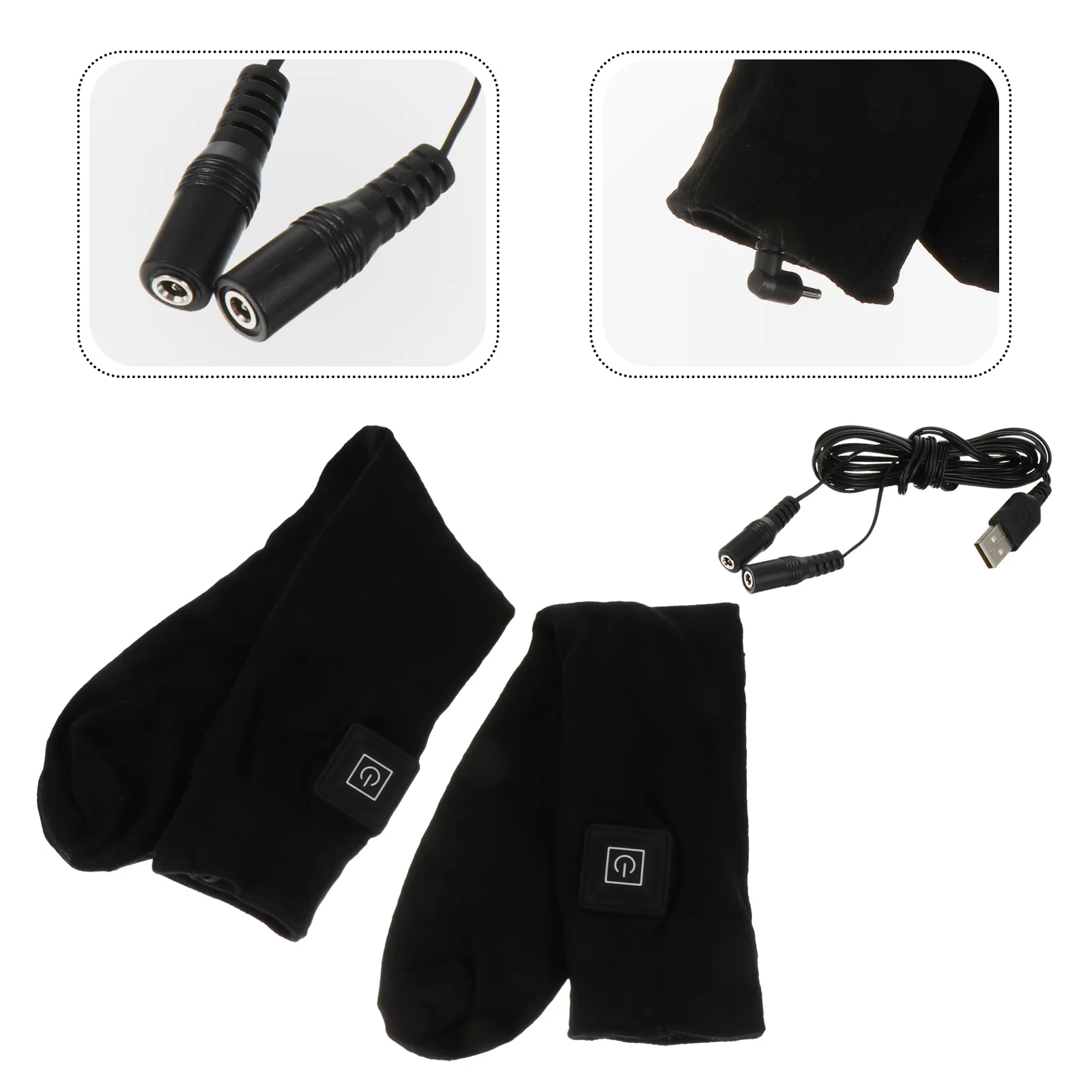 

Heated Socks Electric Batteries Smart Stocking Remote Control Cotton Intelligent Heating Warm