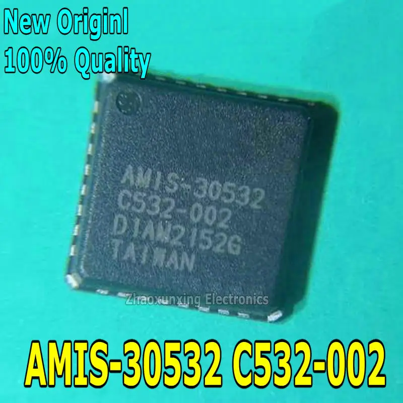 1~5PCS   New   AMIS30532C5321RG   AMIS-30532 C532-002    AMIS-30532C532-002  QFN-32   Chipset