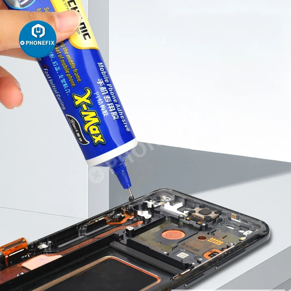 Mechanic X-MAX Mobile Phone Adhesive Glue PP Structure Glue For Screen Border Middle Frame Bracket Fast Positioning Repair