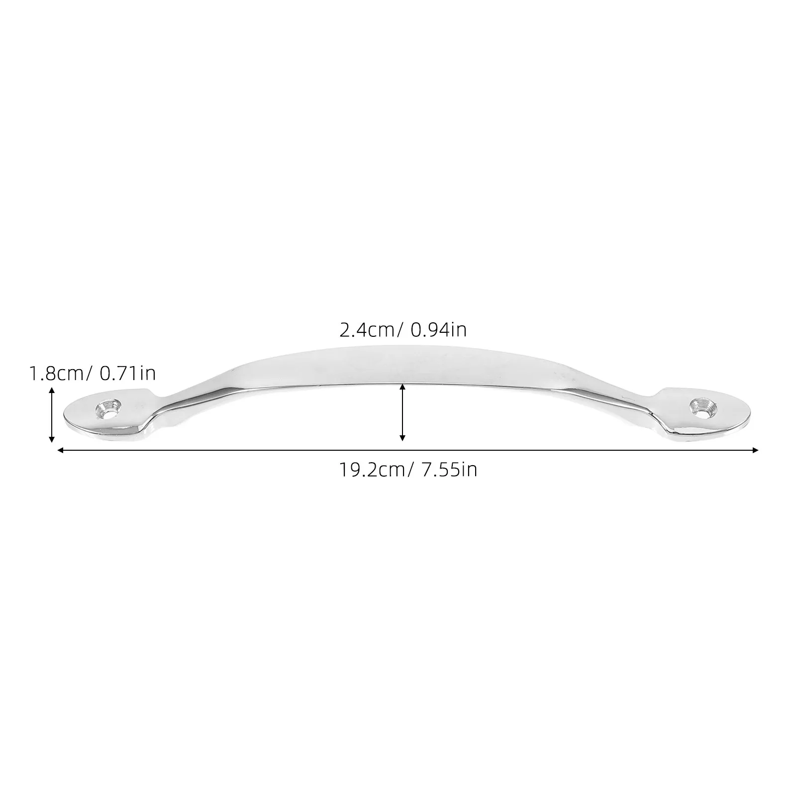 2Pcs Sturdy Surface-Mounted Vintage-Style Metal Cabinet Pull Handles for Kitchen Wardrobe Dresser Drawer Gate Furniture Hardware