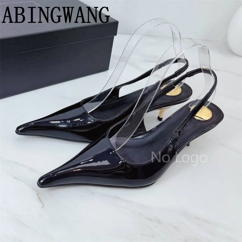 2026 Sommer Neue Satin Spitze High-Heel-Sandalen für Damen – Sexy Elegante Abendsandalen für Frauen