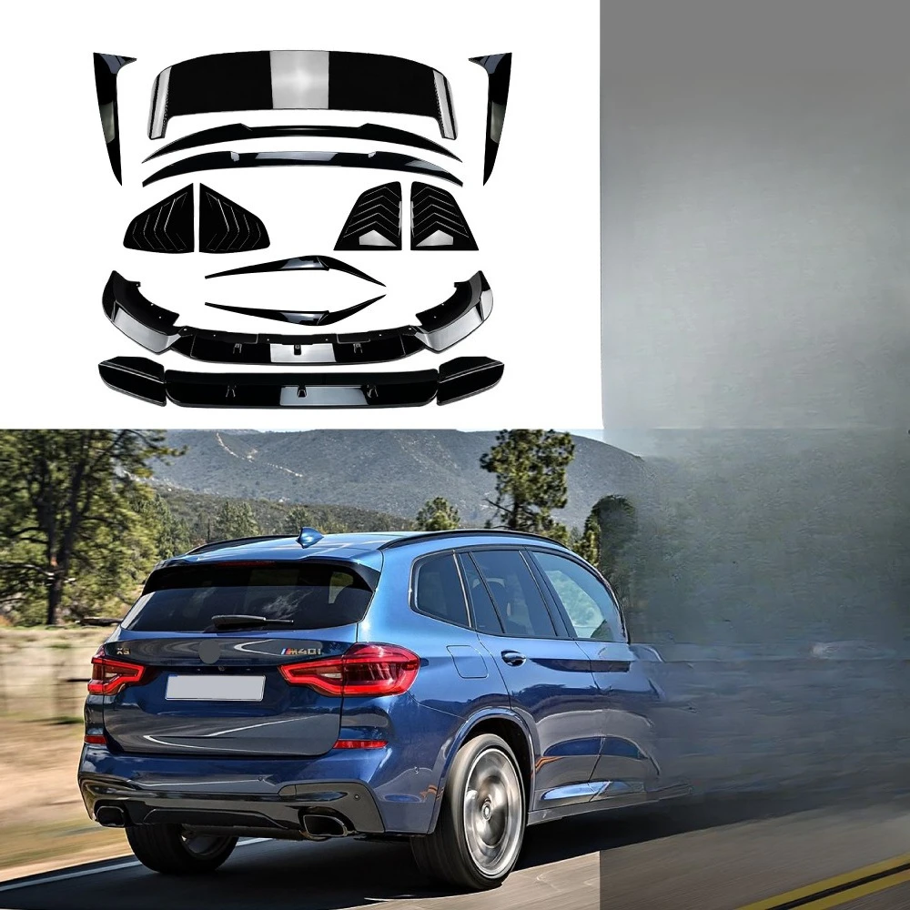 

Для Bmw Bmw X3 X4 G01 G02 F97 F98 передняя губа модификация автомобиля комплект питания модификация De Voiture аэродинамика