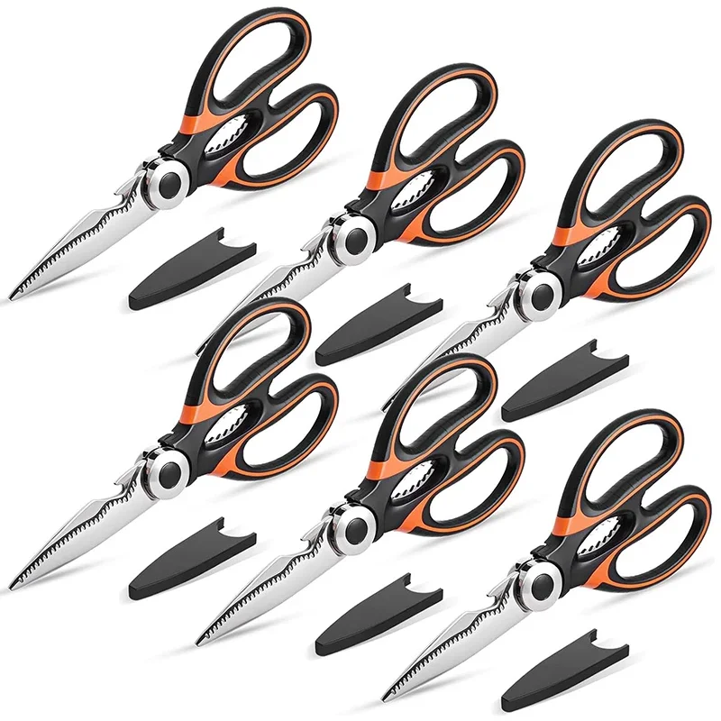 6Pcs Garden Flower Scissors Floral Gardening Scissors Trimming Pruning Bonsai Shears Pruners For Fresh Flowers Fruit Plant Branc