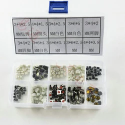 250PCS Car Remote Control Key Tou son offch Repair Small Switch Micro Push Buttons Touch Component Package For Nissan For Honda