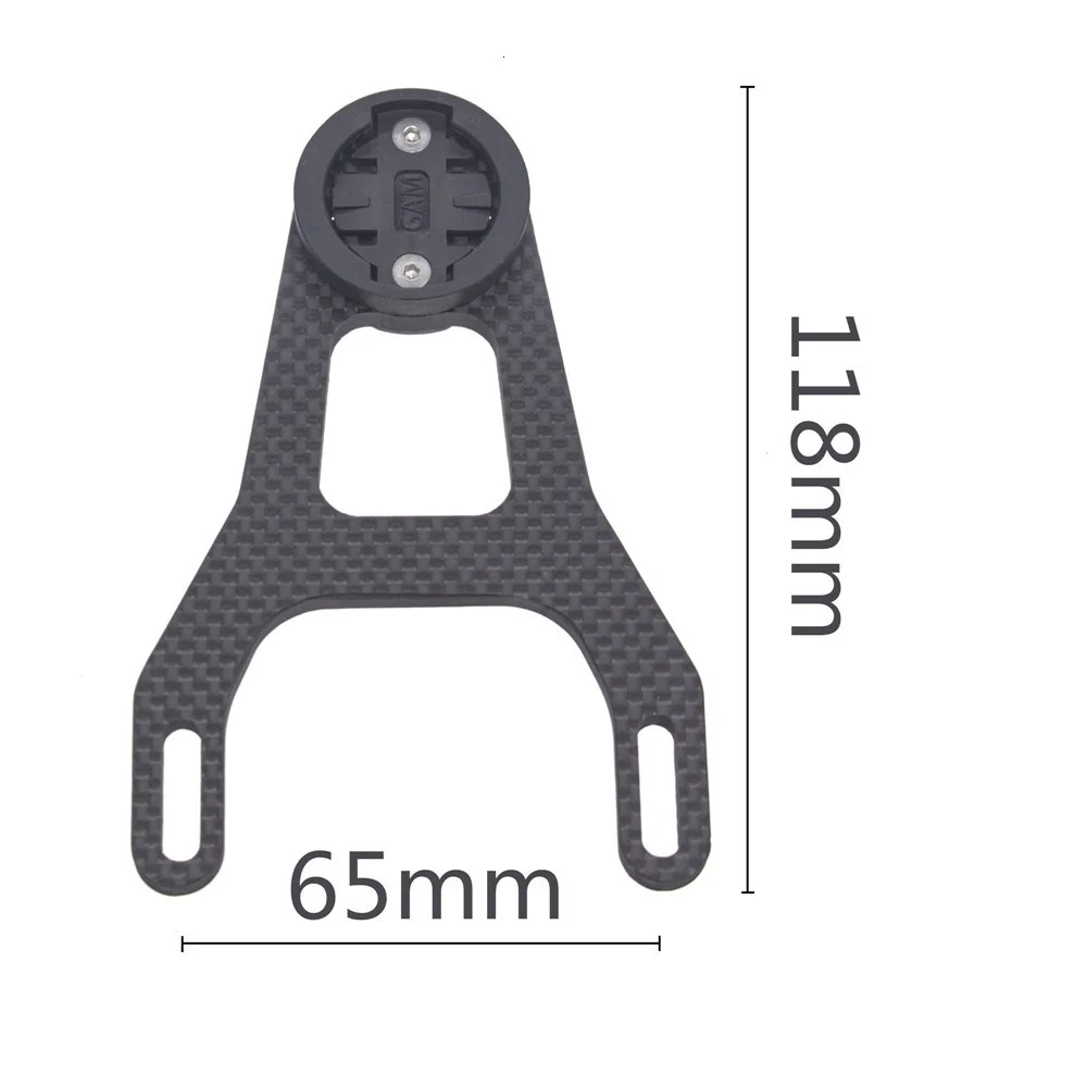Bicycle Computer Holder Carbon Fiber Bike Code Holder Bracket for Garmin Mount Support 6D 5D Handlebar for GoPro