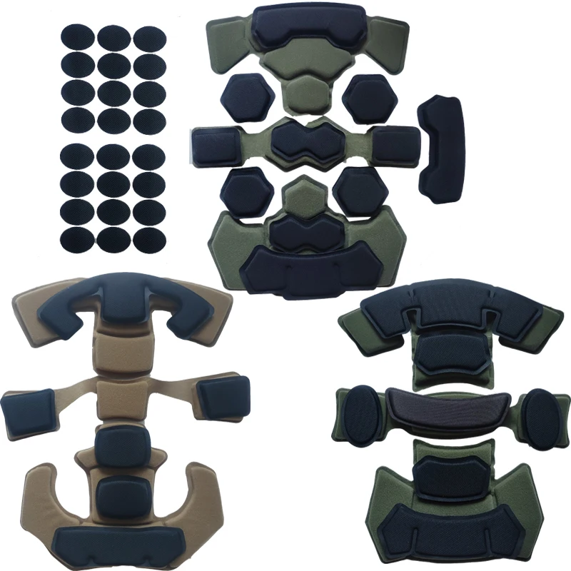 

Fits Team Wendy Helmet Pads Padding Kit Memory Sponge Carpet for ACH MICH Wendy Tactical Helmet Accessories