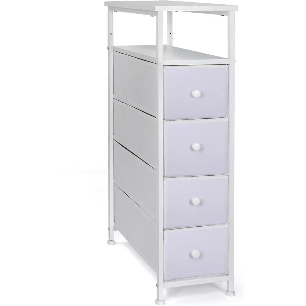

Narrow Drer or Bedroom, abric Tall Drer & Chests o Ders with 4 Ders, Veal Organizer Storage Tower Unit or Bedroom, Hallway