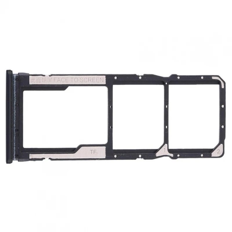 SIM tray for XIAOMI REDMI NOTE 9S SD adapter black replacement card # Xiaomi Redmi Note 9S (M2003J6A1G)