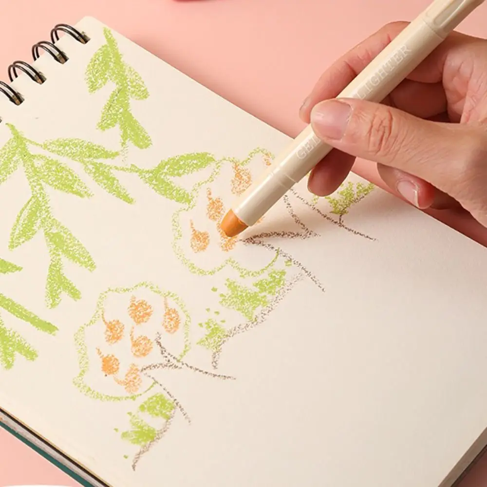 

8 шт., набор твердых гелевых хайлайтеров, большая емкость, флуоресцентная ручка для скрапбукинга «сделай сам», защита глаз, цветной маркер, ручка для школы и офиса