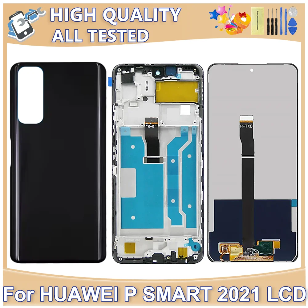 

6.67" High Quality For Huawei P Smart 2021 LCD Display Touch Screen Digitizer Assembly For Huawei PPA-LX1 LX2 LCD Screen