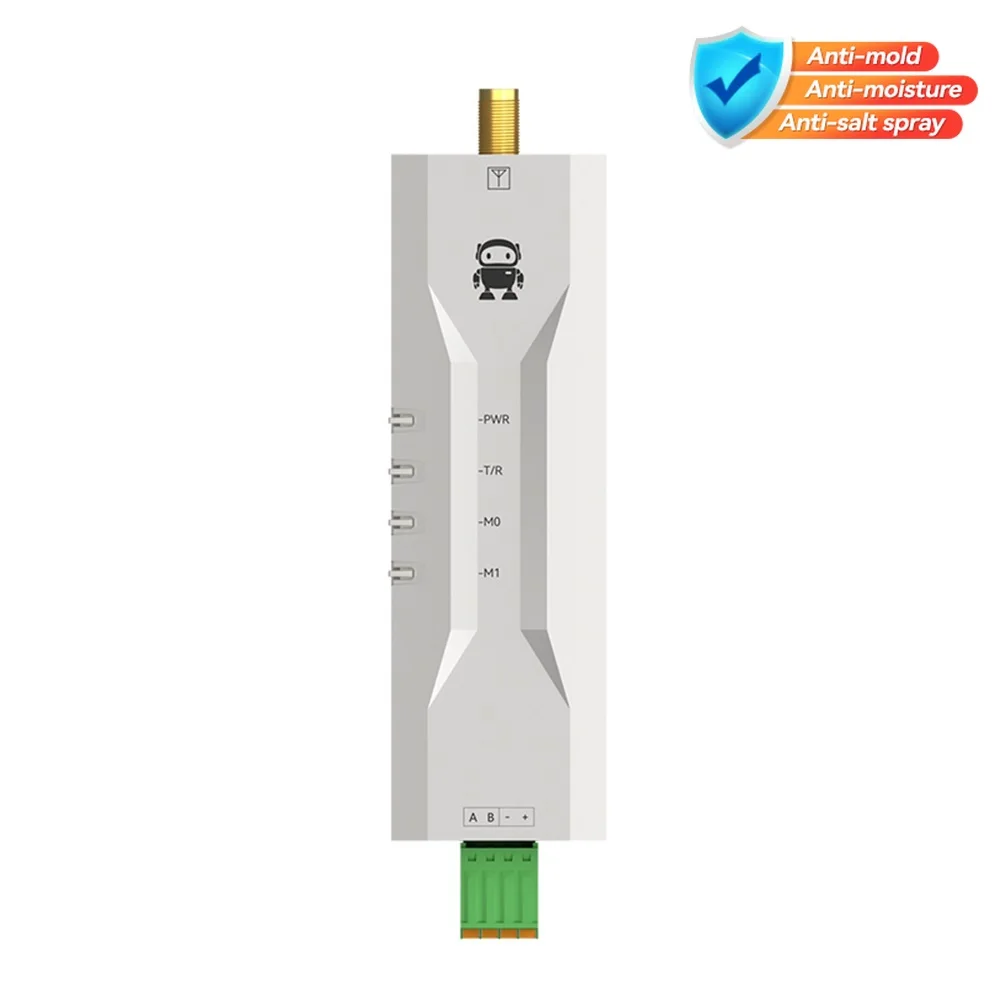 433M ChirpIoT RS485 Mini Modem Sem Fio CDSENET EWD95M-400GL20(485) 20dbm 5Km Rede de Relé Automático de Longa Distância DC 5-28V