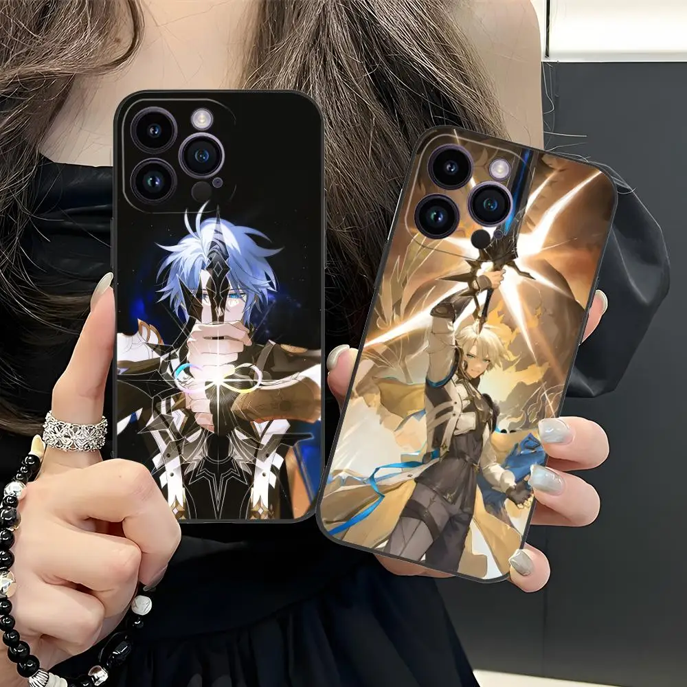 

Honkai Impact Phainon Phone Case for iPhone 17 16 15 14 13 12 11 X XR XS 8 7 Pro Max Plus Mini Colour Protective Pretty Cover