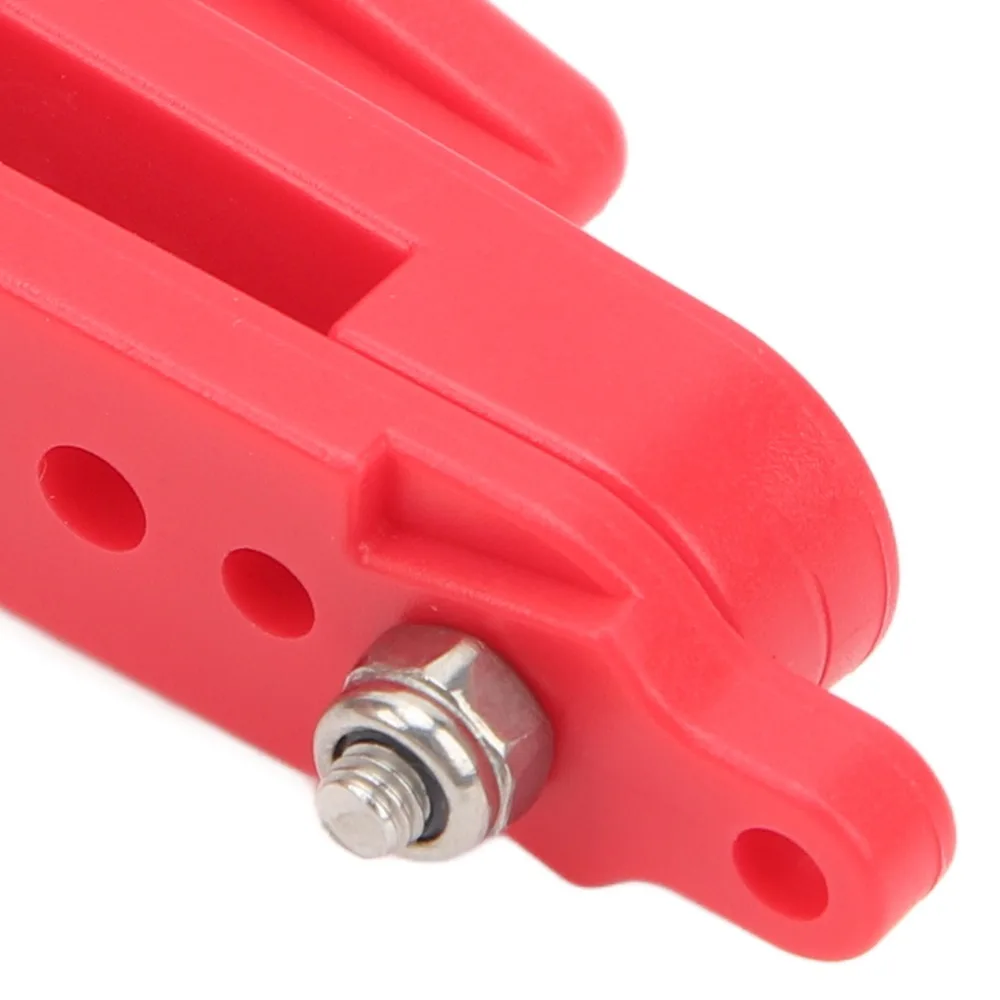 

Набор из 8 легких быстросъемных клипс 6,8*1,8*2,5 см, регулируемые клипсы для планерных досок с прокладкой, красные клипсы для троллинга, для рыбалки