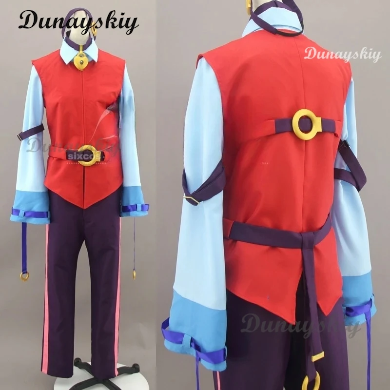 Colette Cosplay Game Red Costume Woman Cosplay Adult Disguise Men's Kid Man Adult Cosplay