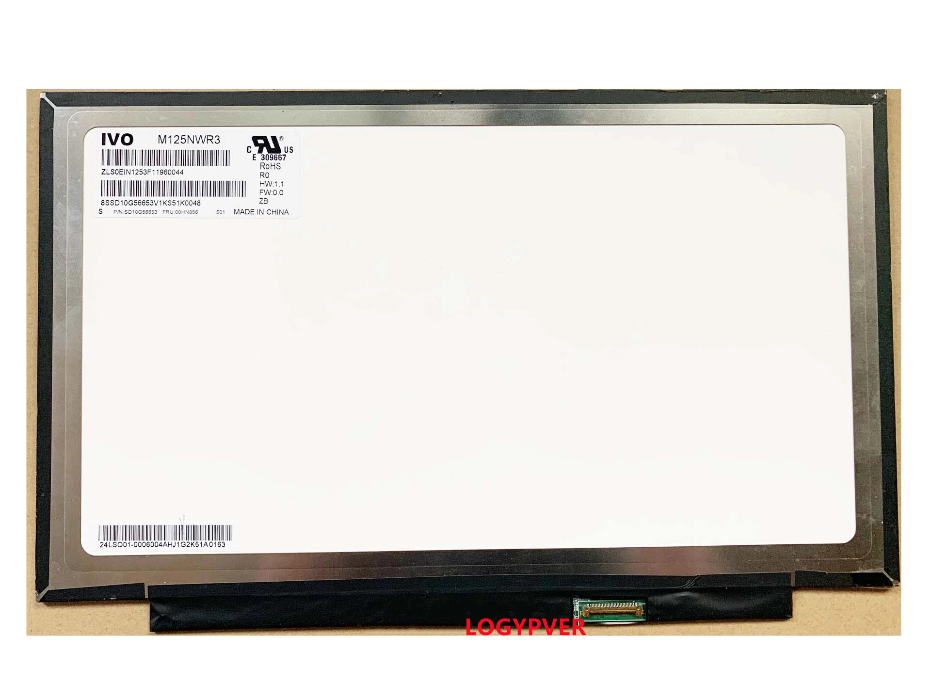 

12.5'' LP125WH2-SPT1 LP125WH2-TPH1 M125NWN1 For Lenovo X240 X250 X260 X270 X280 LCD Screen IPS Display Matrix IPS 1366x768 30Pin