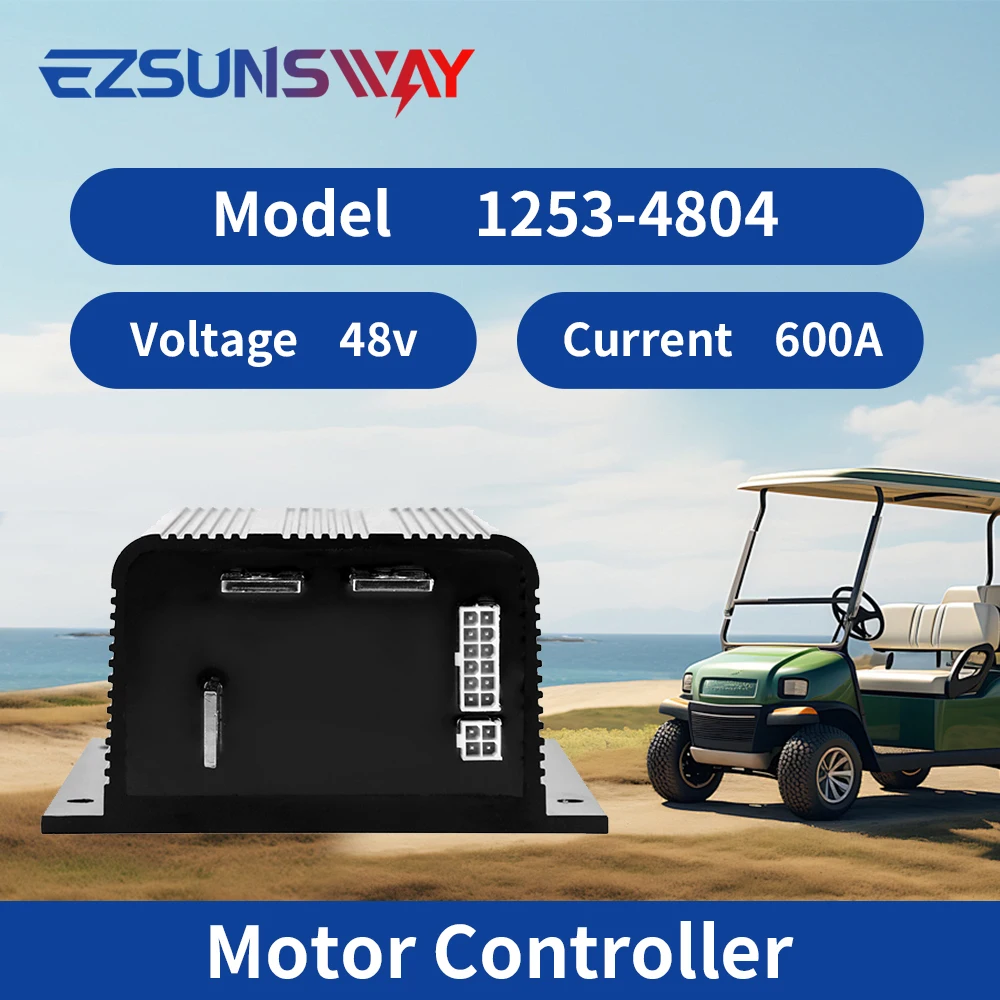 DC Controller 1253-4804, 48V 600A Programmable Series DC Motor Controller For Curtis