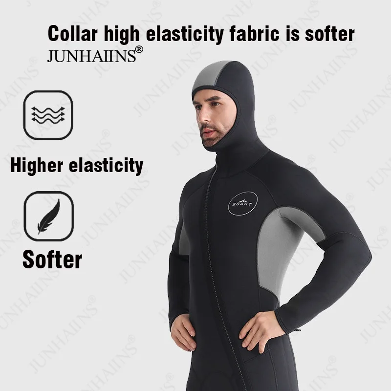 New3/5MM neoprene Thickened Diving Suit Surfing Suit One Piece Diving Suit Cold  neoprene wetsuit  swimming