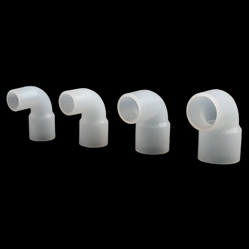 1~5PCS Silicone Flexible Joints Reducing Direct Elbow Hose Accessories Tube Flexible Drink Water Soft Connector Food Grade