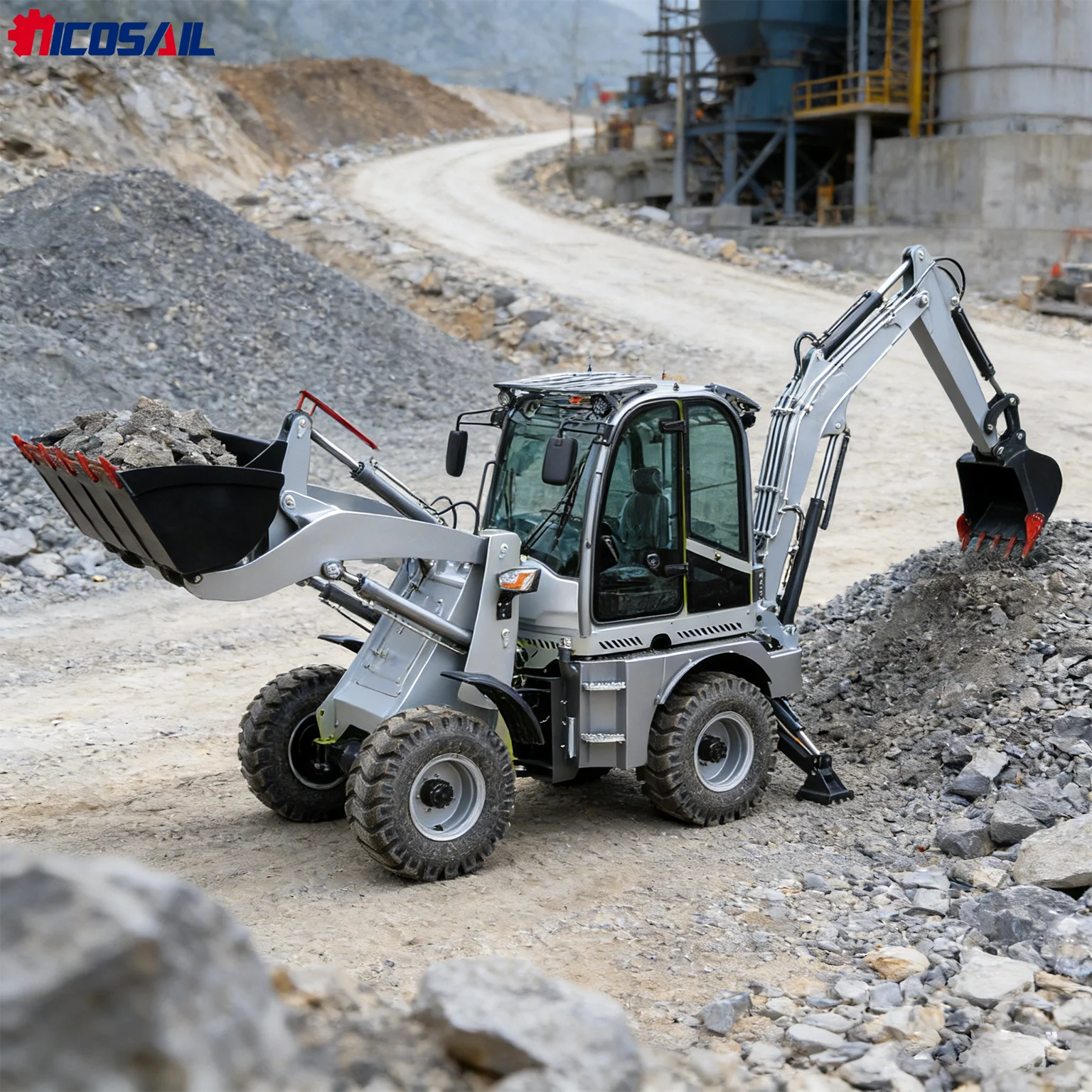 Backhoe Excavator L…
