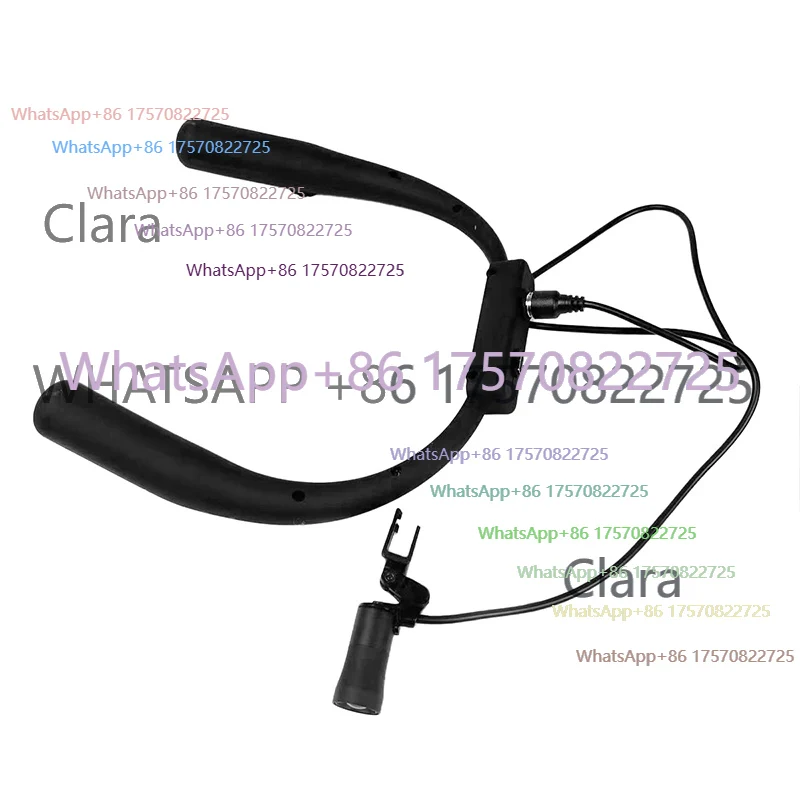 Lámpara Frontal LED Burite de 3W, Lupa Médica Recargable con Batería para Dentistas, Binoculares y Lupa