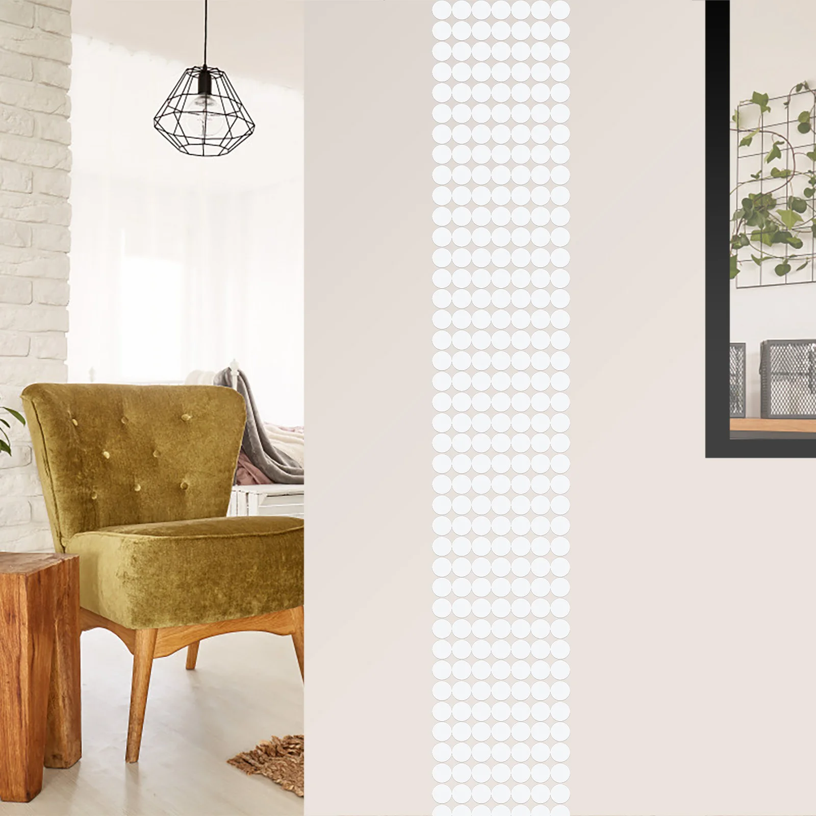 

50Pcs Round Large Mirror Patches Creative DIY Craft Decorative Glass Patches for Art Projects Jewelry Home Decoration