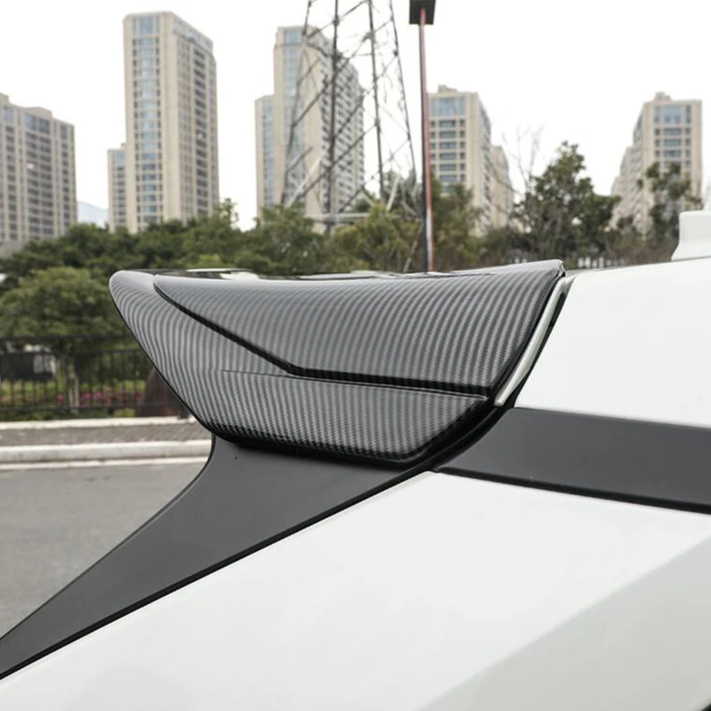 For New Toyota RAV4 Roof Spoiler Accessory Car Window Rear Lip Wing Tail ABS Material Refit Body Kit 2020 2021 2022 Year