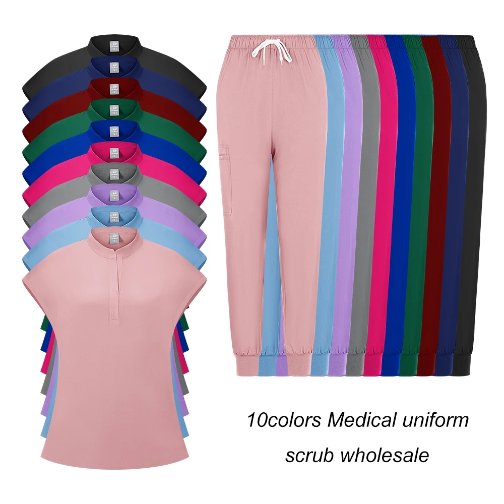 Applicable au laboratoire de pharmacie, salon de beauté, hôpital pour animaux de compagnie, clinique dentaire, uniforme d'infirmière, médecin d'hôpital, ensemble chirurgical médical