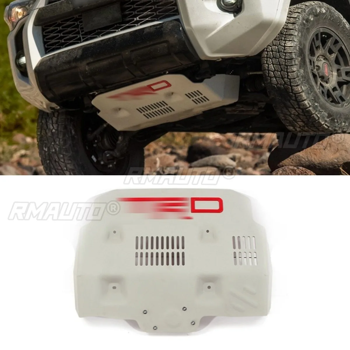 

Нижняя накладка, защита двигателя под защитной пластиной, передняя защитная пластина для Toyota 4Runner 2014-2023, комплект кузова, автомобильные аксессуары