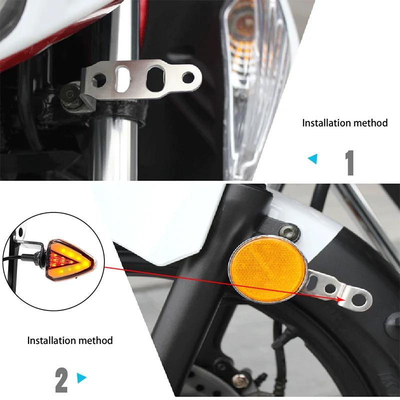 Multi-Function Mounting Bracket For Motorcycle Headlight Rearview Mirror Spotlight Turn signal Fog light bracket support