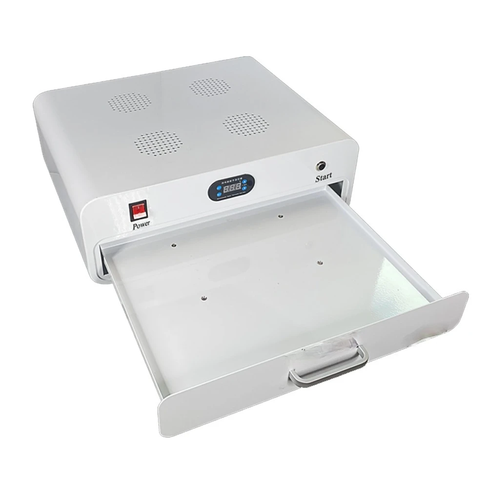 TBK 905 UV Ultraviolet Curing Box With 80pcs Led Lamp 110V 220V for OCA vacuum laminating machine