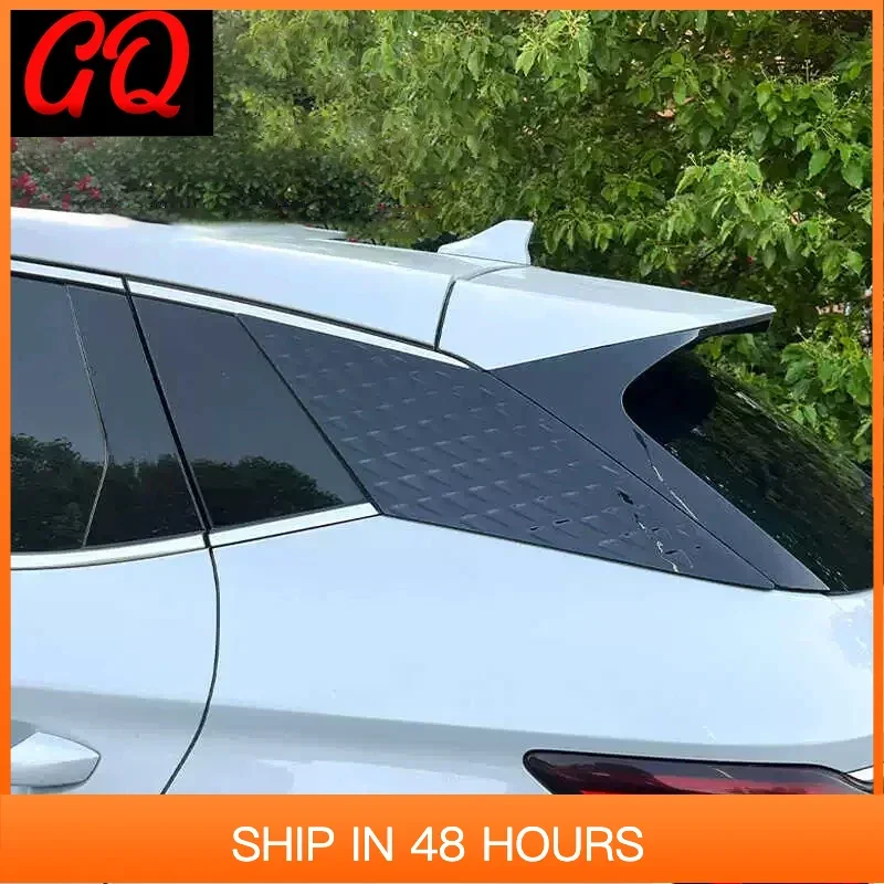 

New Rear triangular louver decorative frame For BYD Atto 3 Yuan Plus 2024 2023 2022 2021