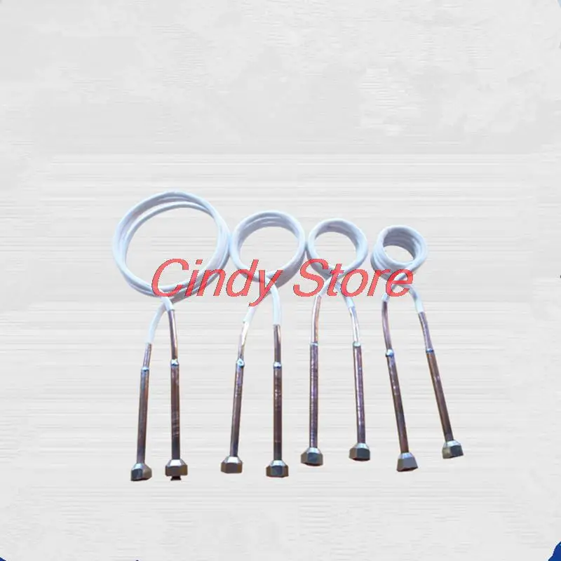 High frequency machine induction heating coil Water drill gear turning tool heating coil copper tube induction coil