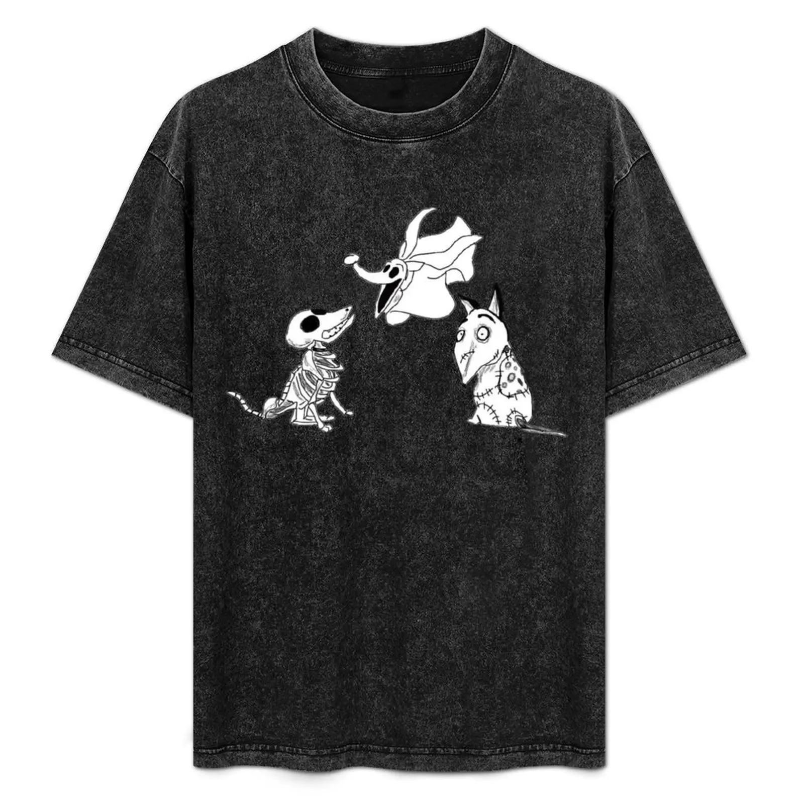 

Tim Burton Dogs T-Shirt t shirts for man cotton man graphic t shirt T-Shirt
