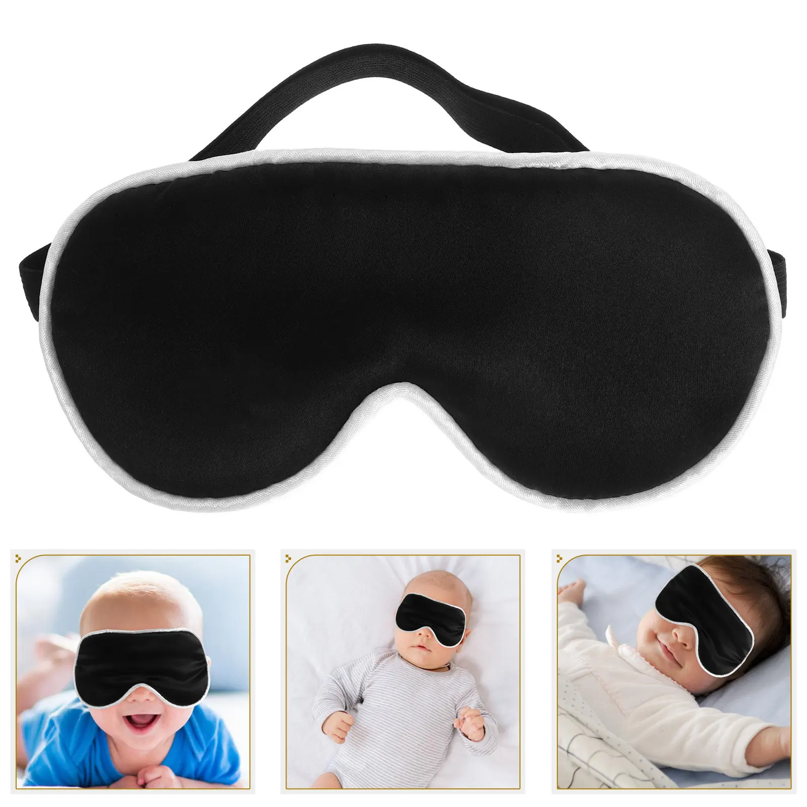 

Eye Mask Covers for Sleep Travel Sleeping Children's Masks Black Light Blocking