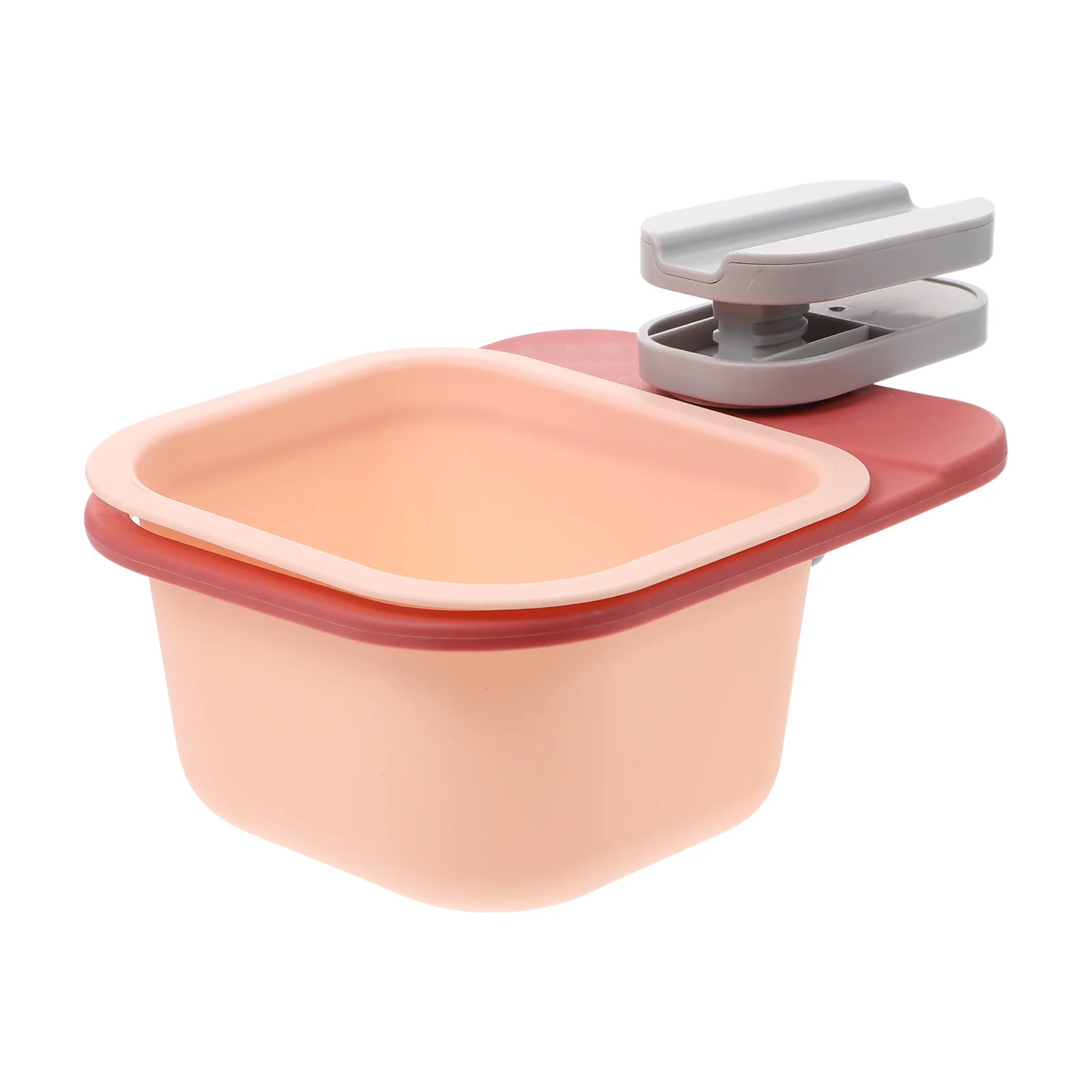 

1Pcs Modern Sundry Storage Holder Rotatable ABS Waste Bin for Home Office Desk Use Multi-Purpose Table Trash Can