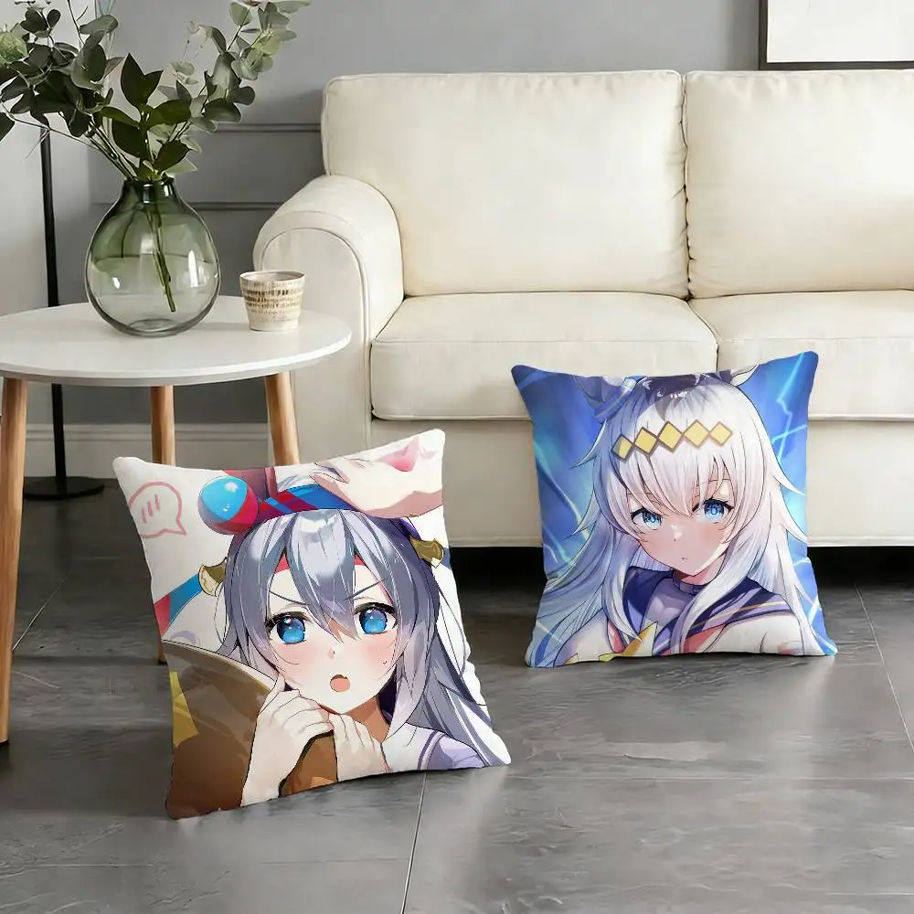 Oguri Cap Tamamo Cross Umamusume Pretty Derby Pillow Case Cushion Cover Throw Pillow Case For Car Sofa