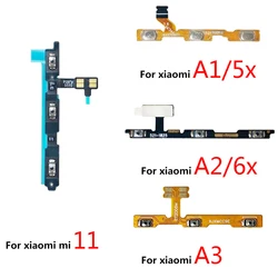 NEW Power on/off Volume Key Button Flex Cable Ribbon For Xiaomi Note 10 Pro F1 Mi A3 11 A1 5X 6X A2 Lite Max Max2 Max 3 Mix 2 3