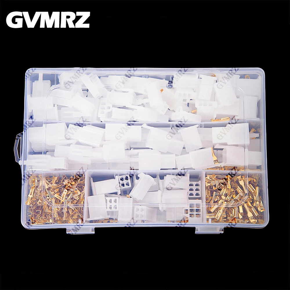 580PCS 2.8mm Motorcycle Electric Vehicle Connector Car Connector Joint kit 2P 3P 4P 6P 9P Male and Female Connector