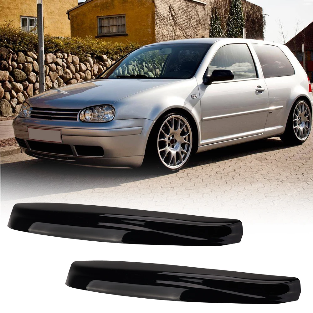 Automotive Lamp Eyebrow Decoration for VW GOLF 4 IV Covers Headlight Eyebrow Car Eyelid Cove BAD LOOK + ABE